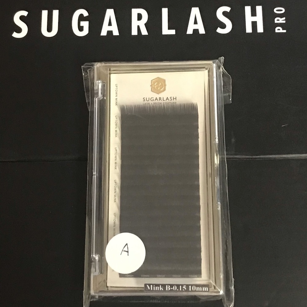 1x B-Curl Mink Lashes (Single Length Trays) - 10mm